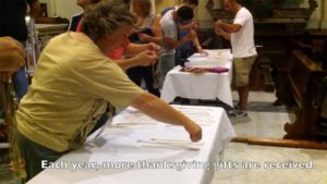 Thanksgiving gifts in Pietrelcina