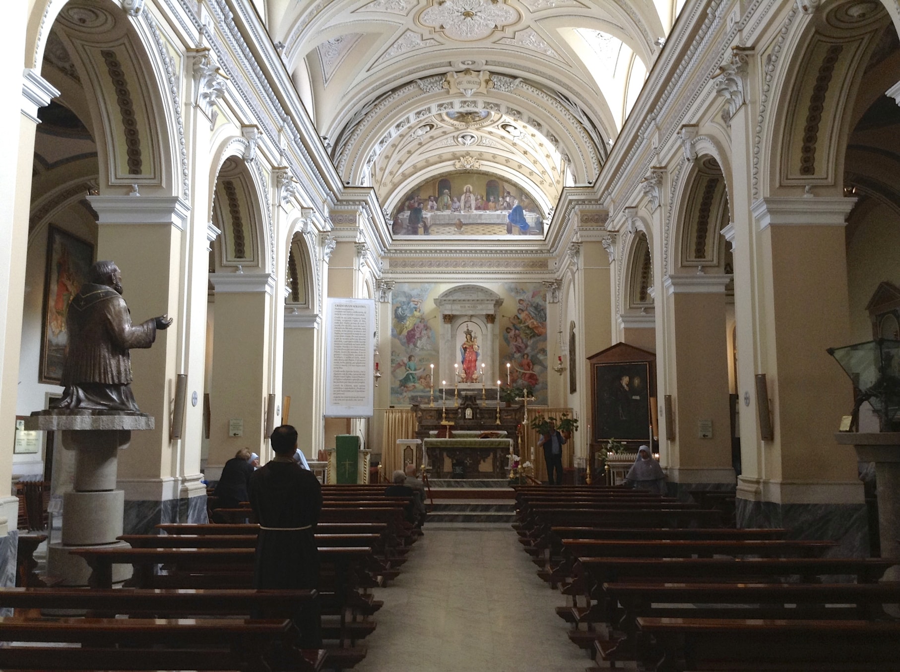 Interior of Parish Church Pietrelcina